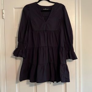 Size M Navy Cotton Poplin Pomander Place Kenzo dress from Tuckernuck
